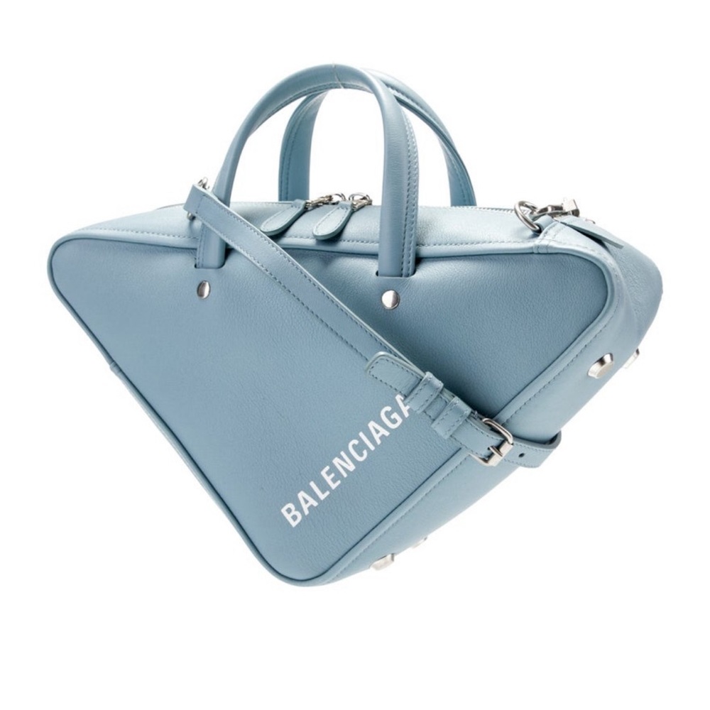 Balenciaga - Shiny Day Calfskin S Triangle Duffle